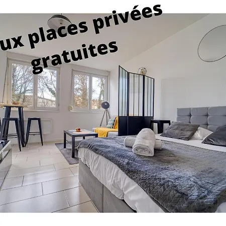 Apartment Le Muse Quartier Proche Transport Parking Prive Un-sejour-a-part Metz